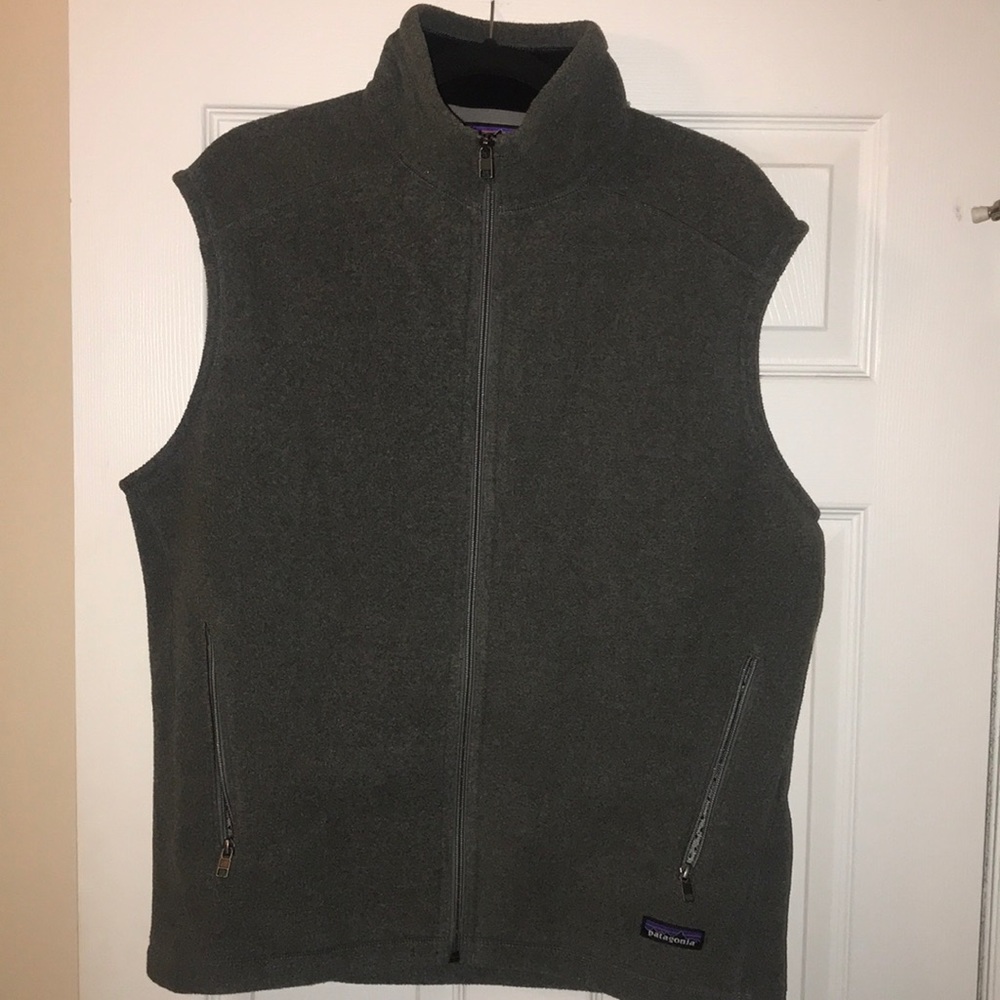 Gray Patagonia vest